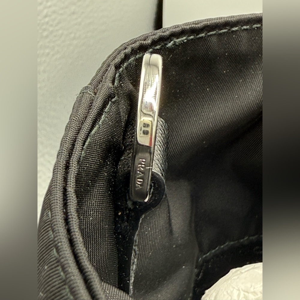 NWT PRADA Re-Nylon/ Leather Padded Large Black tote/ shopping Bag Crossbody mens - Picture 11 of 17